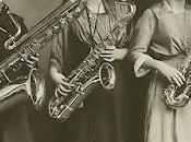 Darling Saxophone Four pioneras jazz femenino vaudeville.