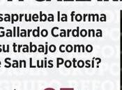 Ricardo Gallardo alcanza aprobación cuarto gobierno: Reforma