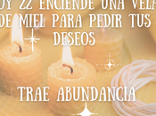 ☀️Ritual Abundancia Vela Miel, Canela Azúcar☀️