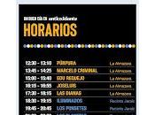 Antioxidante 2025, horarios