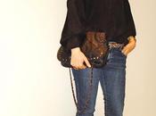 Black, jeans leopard