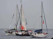 flotilla denuncia «operación intimidatoria» buque guerra Israel contra barcos