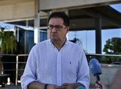 Óscar López, Page Pedro Rollán acuden tanatorio Badajoz despedirse Fernández Vara