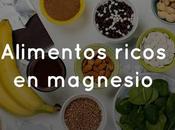 Alimentos ricos magnesio