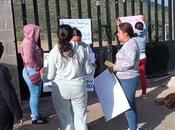 Padres familia toman telesecundaria Villa Zaragoza; acusan SEGE incumplir promesa enviar maestros