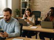 nuevo coste invisible empresas, distracción crónica estrés laboral