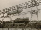 sueño suspendido George Bennie tren aéreo