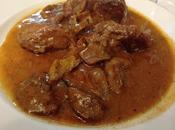 Carne salsa setas