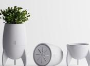 RocketPot: diseño retrofuturista jardinería
