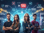 YouTubers diversifican ingresos: postpublicitaria contenido digital