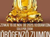 Zazenkai noviembre 2025. Shobogenzo Zuimonki: Aspiración Despertar
