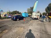 Realizan trabajos bacheo para reforzar movilidad Calzada Guadalupe