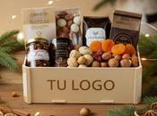 Packaging para cestas Navidad personalizable Sincla