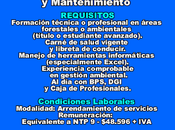 Encargado-a Gestión Mantenimiento