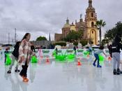 Pista hielo Soledad, lista para enmarcar Navidad familia amigos