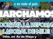Movilización Plaza Mayo: Contra reforma laboral
