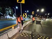 Limpieza mantenimiento refuerzan seguridad Avenida Salvador Nava