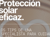 Protección solar eficaz: recomendación especialista para cuidar correctamente piel.