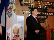 Canciller cubano: Cuba recibirá afecto Papa Benedicto