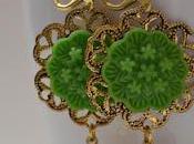 Pendientes vintage verdes Fresh Mint